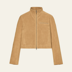 The Siena Suede Cropped Jacket