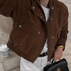 The Milan Suede Bomber Jacket